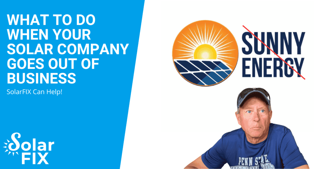 Solar going out of business
