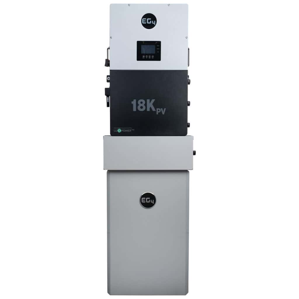 EG4 home battery and inverter equipment